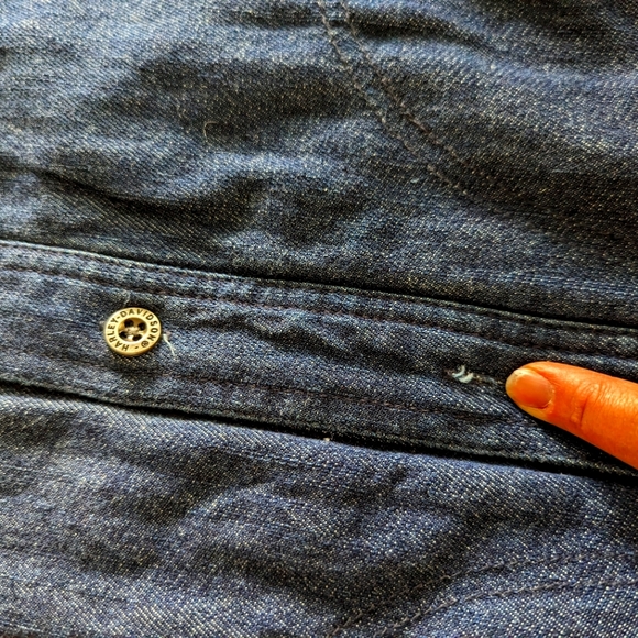 Harley-Davidson Men's Denim Button Down Lined Long Sleeve Shirt - Picture 4 of 7